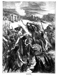 Boadicea Inciting the Iceni against the Romans